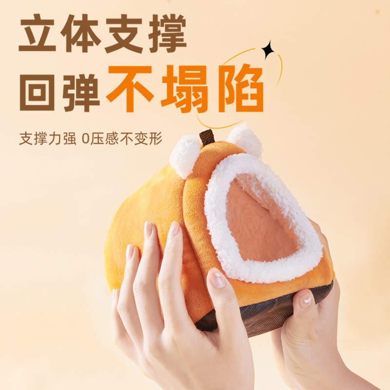 速发鹦鹉窝加绒过冬保暖窝躲避睡袋蜜袋鼯吊床保温窝冬季鸟窝小宠