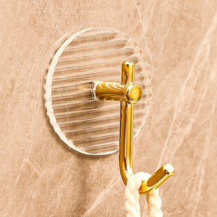 速发轻奢挂钩免打孔黏鈎贴痕力墙面承重无强房胶衣服浴室厨黏墙壁