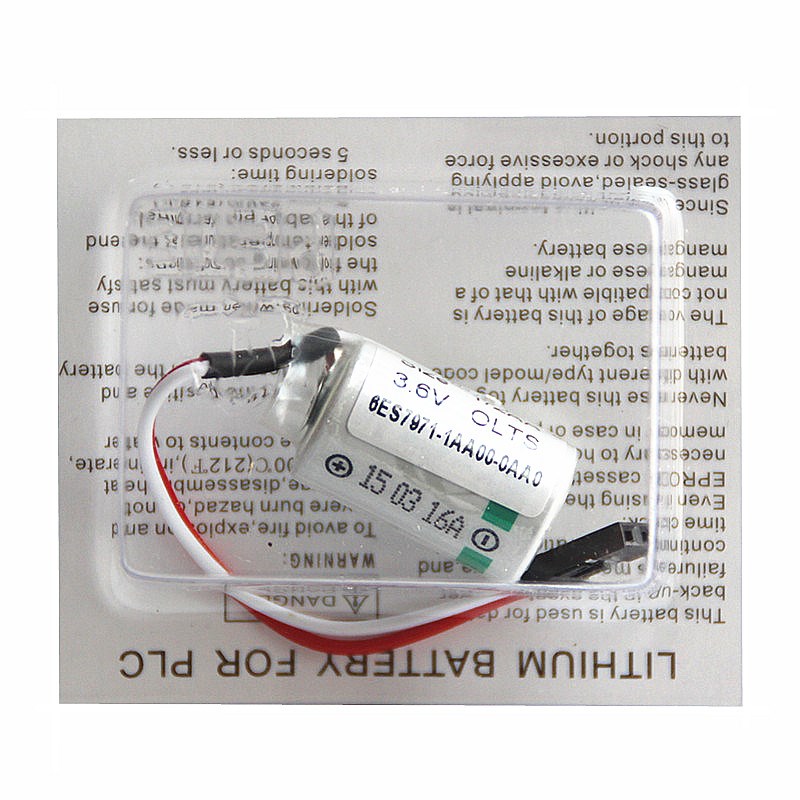 速发圣  S7-00 PLC锂6ES771-100-00 1/2 .6V