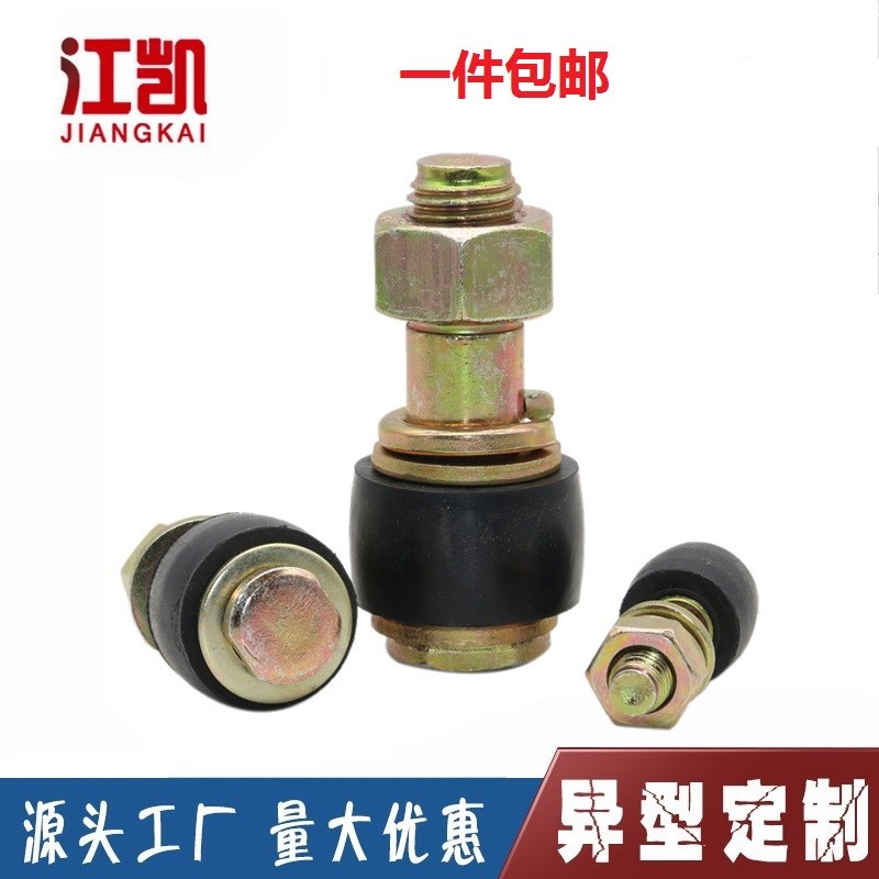 速发F联丝销螺轴鼓型胶套F1F2F4F5F6F7橡胶套弹性柱器螺栓