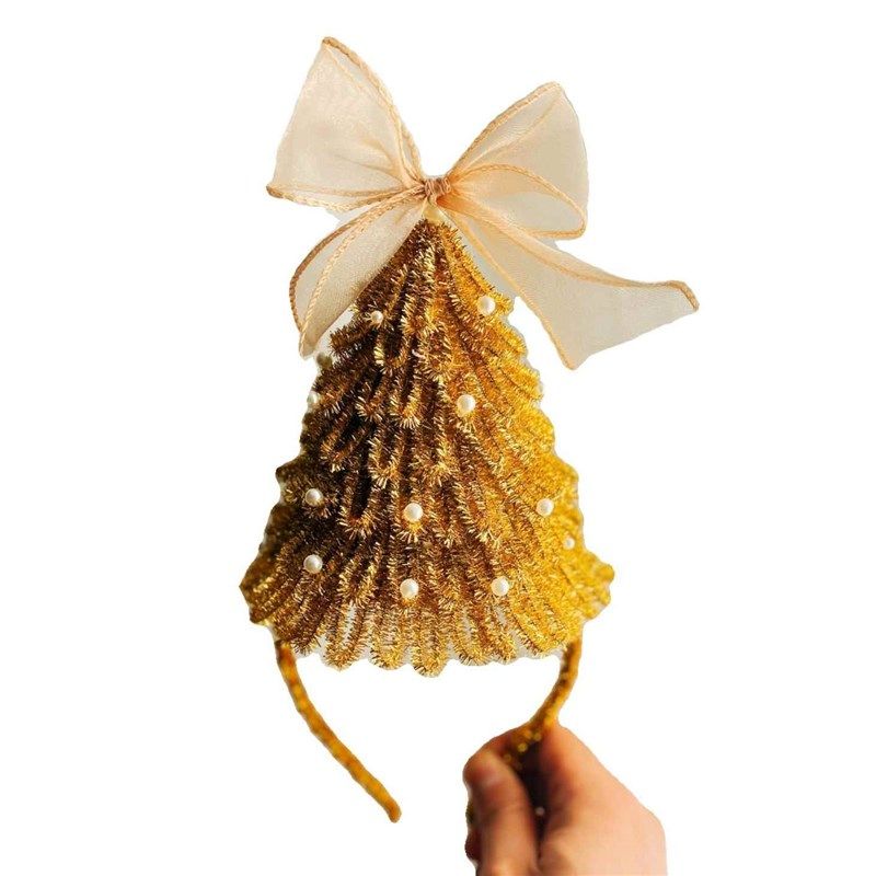 速发扭束棒手工圣送树发箍发卡材料包圣诞平安夜花扭礼物诞朋友