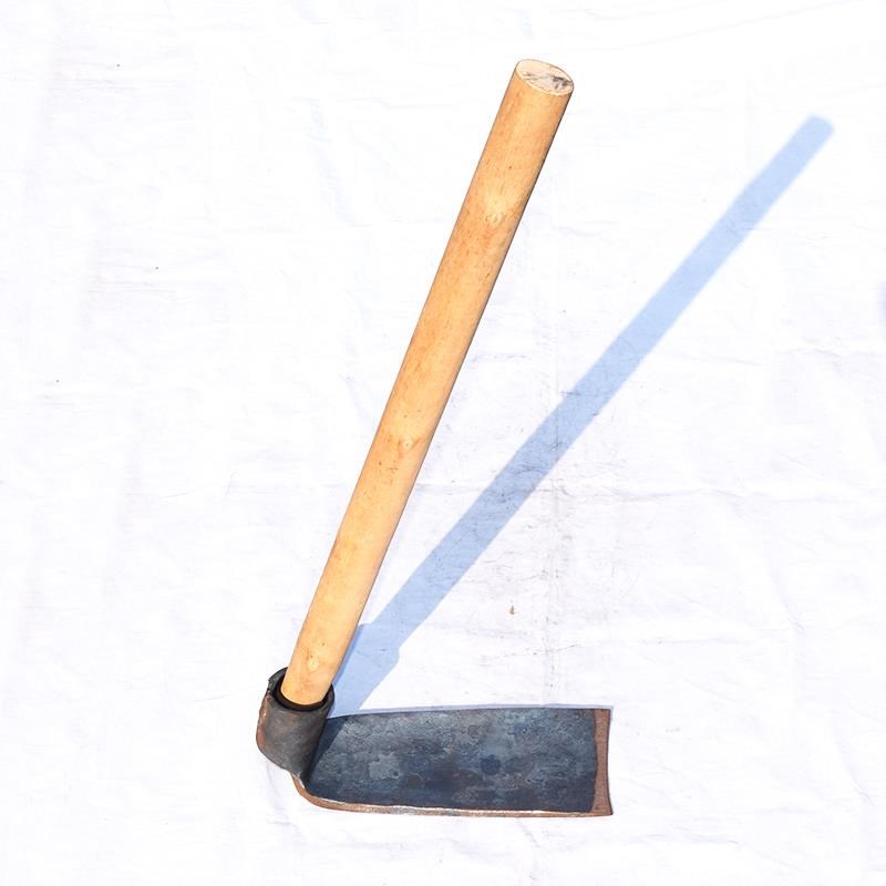 速发22弹簧b钢锄头户外挖竹笋神器农用种菜松土圆孔山条锄多功能