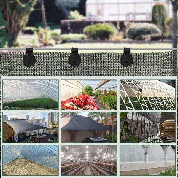 极速Anti Bird Netting Square Sun Shade Net Clips Buckle
