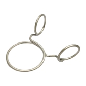 极速304不锈钢晒衣架固定扣晾衣杆防风钩吊钩挂扣吊环加厚金属挂