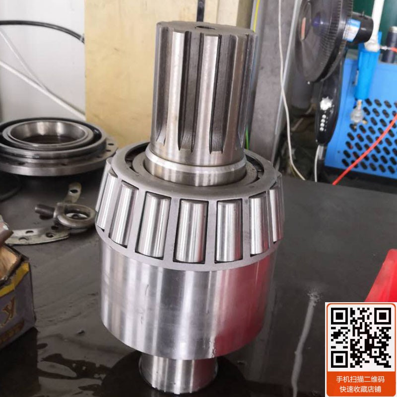 好货3-400液压油马达传动轴6-500轴承350 五星马达液压配件曲轴70