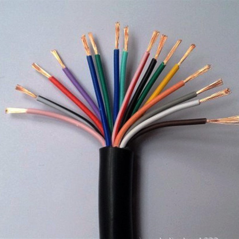 极速13 AWG 2.5MM2 RVV 2/3/4/5/6/7/8/10/12/14/16/18 Cores Pin