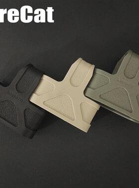 弹夹快拔套通用弹夹套5.56弹匣套三角橡胶套HK416J8J9SLR装饰配件