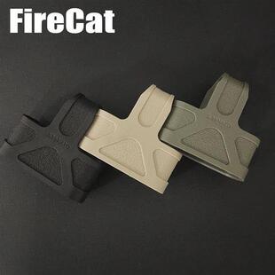 弹夹快拔套通用弹夹套5.56弹匣套三角橡胶套HK416J8J9SLR装饰配件