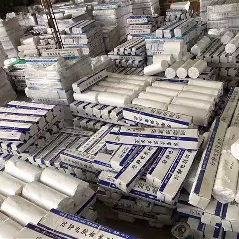 极速厂销防静电台垫防滑耐高温橡胶垫绿色胶皮桌布工作台垫实验室