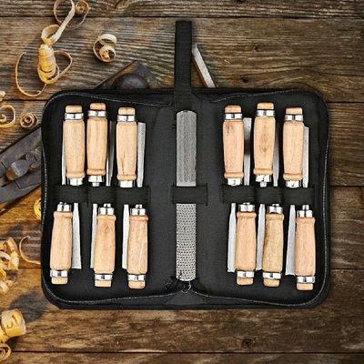 13pcs Professional Woodworking Chisels Carving Kit DIY