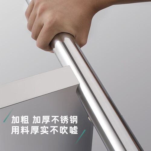 好货不锈钢厨房置物架落地货架置物架多层五层仓库仓储收纳架子家