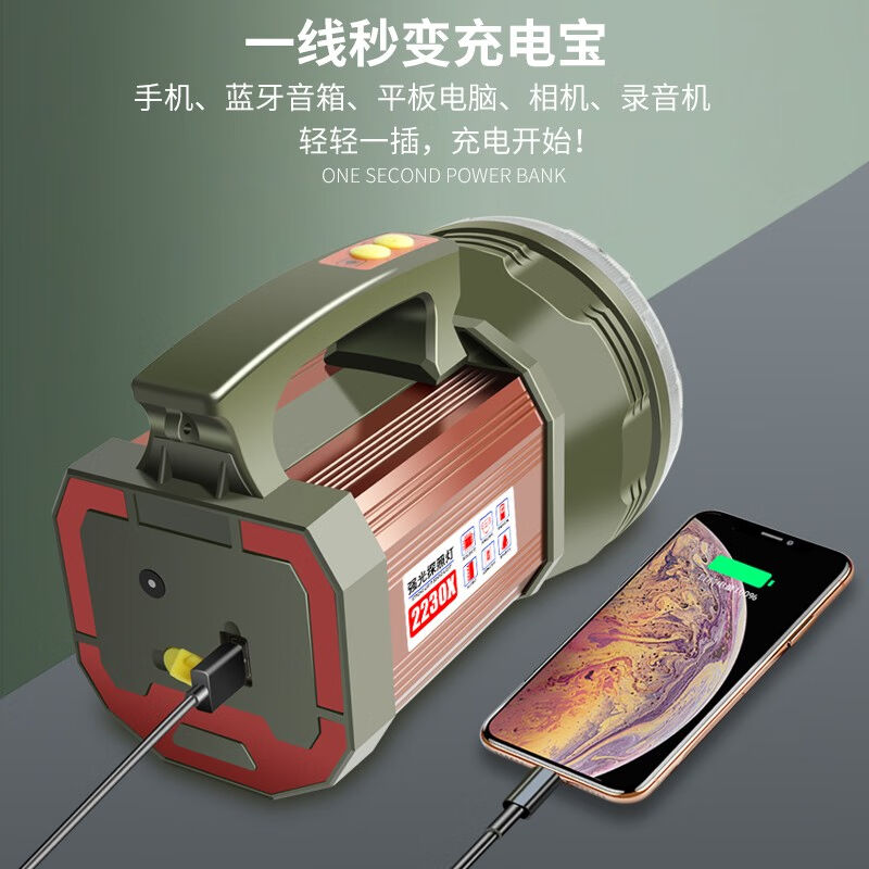 极速翰光(HANGUANG)翰光手电筒应急救灾强光充电超亮疝气特远程