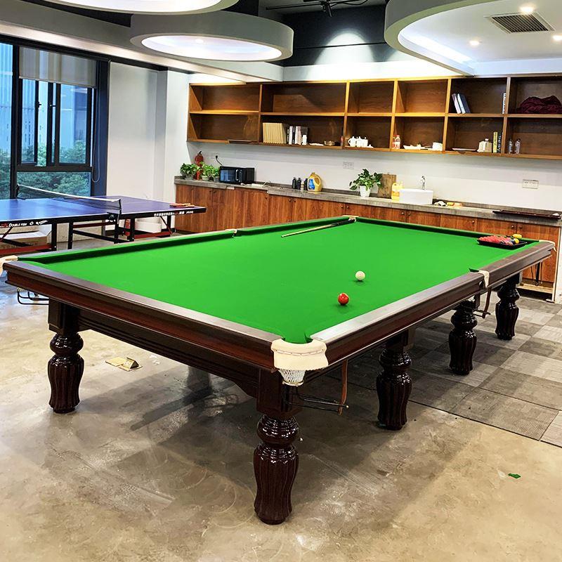【斯诺克台球桌】标准成人用斯诺克台球桌室内家用国标台球桌