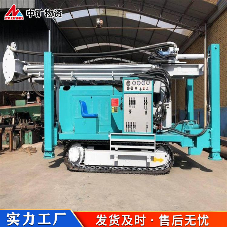 原厂HT180型水井钻车 打井机柴油液压高低速岩石取芯深孔打井钻