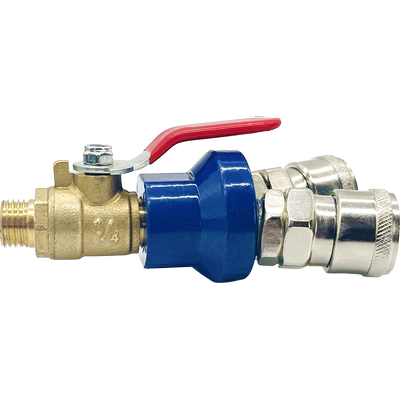 纯铜球阀门快插拉阀两二通