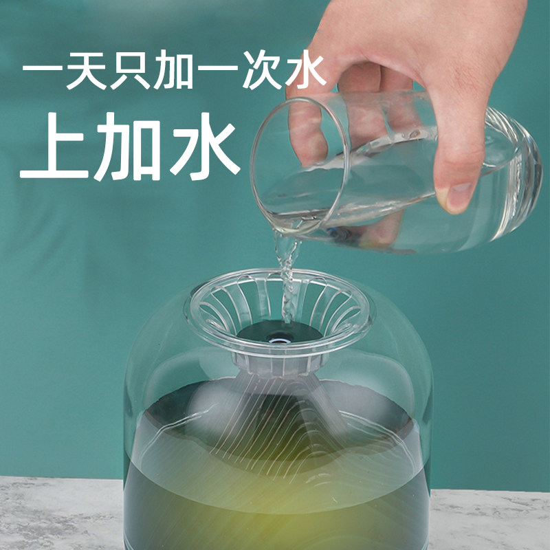 现货加湿器家用静音卧室孕妇婴儿空气空调房室内加湿机桌面小型迷