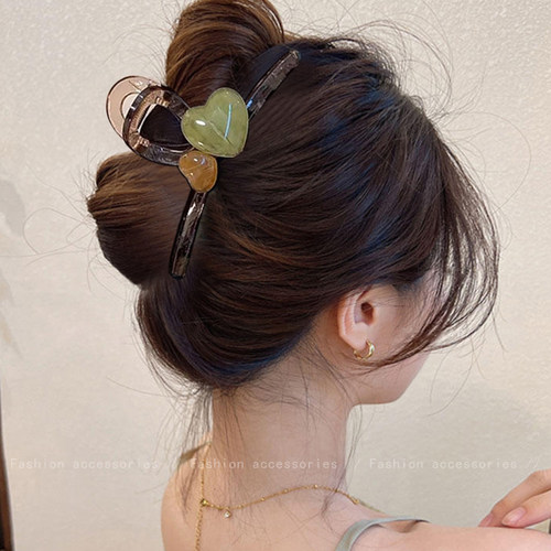 爱心果冻~夏季清新爱心大号抓夹