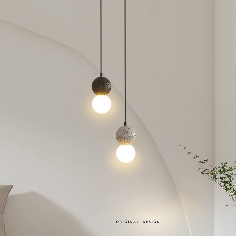 速发F意卧室牀头吊灯简约吧台灯复古台灯走道灯5奢小吊灯创轻22