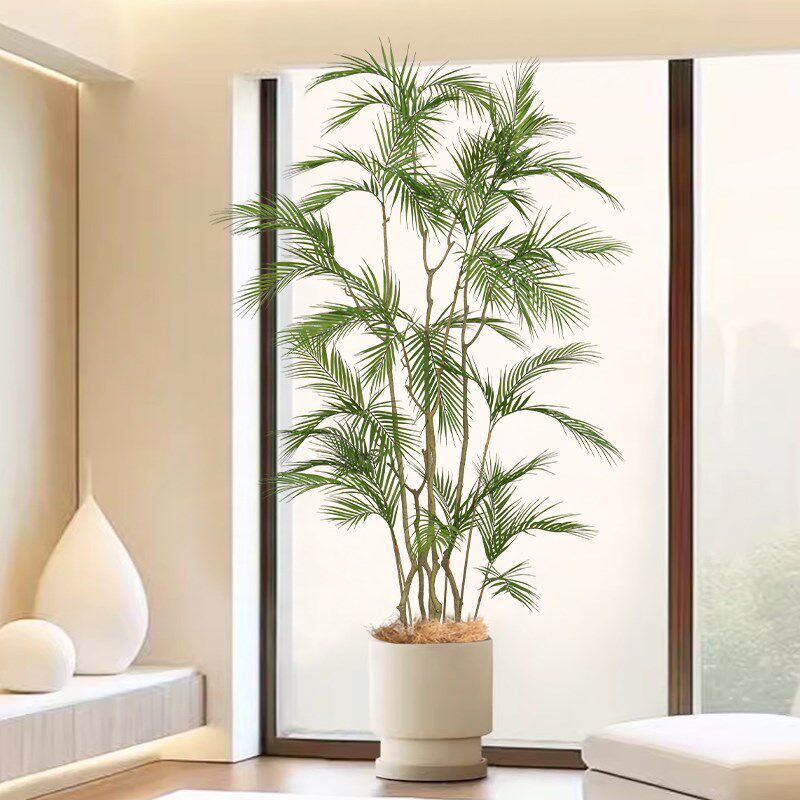 速发大型植物装栽凤尾竹高级仿生绿植室内客厅落地盆饰花盆景摆件