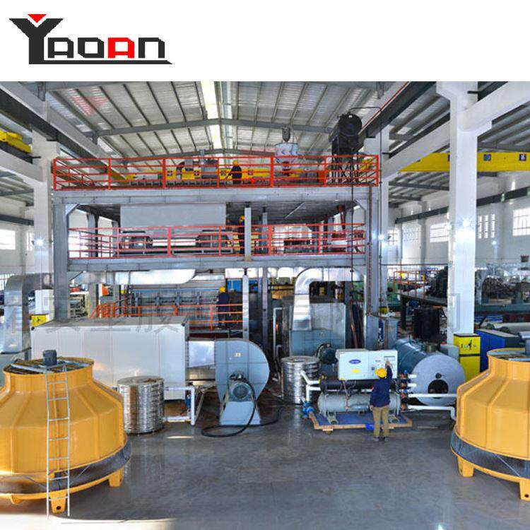 厂家pp单模头双模头丙纶纺粘热轧无纺布挤出机生产线 无纺布机器