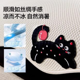 厂促2025新款 轻奢级感防猫抓沙发垫盖巾 夏季 凉感冰丝凉席垫一片式