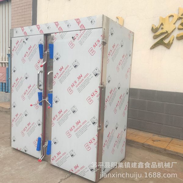 厂促商用双门72盘馒头蒸房带推车的电蒸房米饭蒸箱