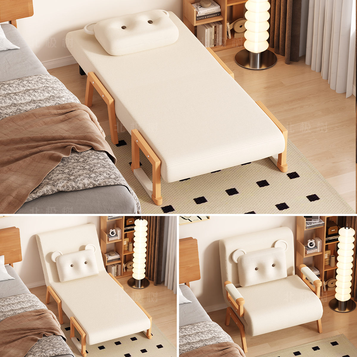 小户型折叠两用沙发床2025新款