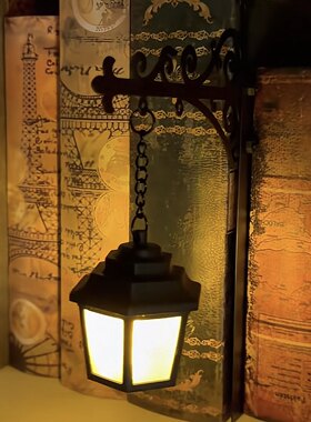 幽灵阅读灯夹书架小夜灯装饰摆件