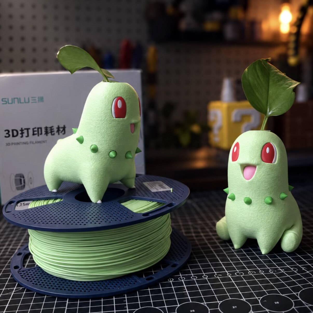 菊草叶花瓶3D打印桌面装饰摆件图片