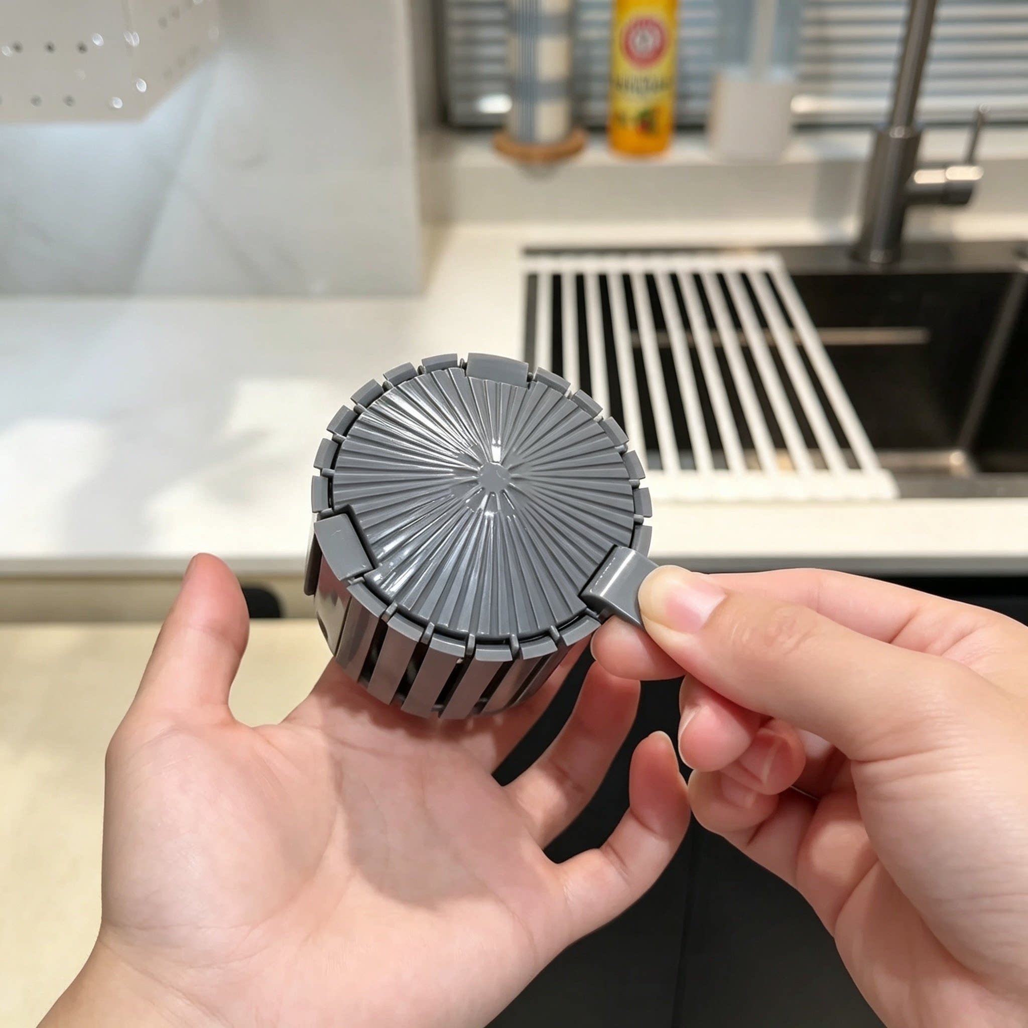 反重力水槽过滤网家用厨房下水道防堵防异味易清理手提式过滤篮子