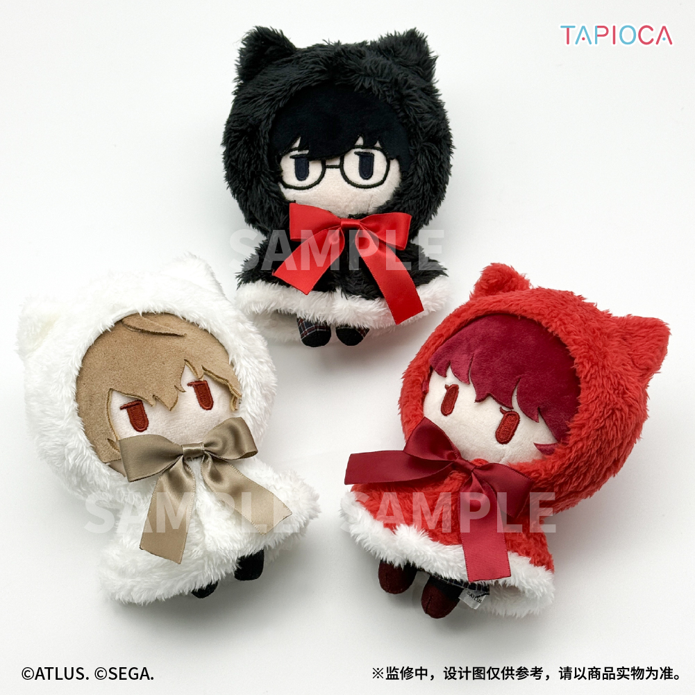 【TAPIOCA预售】女神异闻录５皇家版 周边 斗篷毛绒玩偶娃娃努努