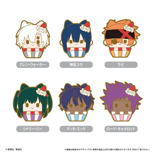 【TAPIOCA现货】驱魔少年 周边日谷 纸杯蛋糕金属徽章盲盒