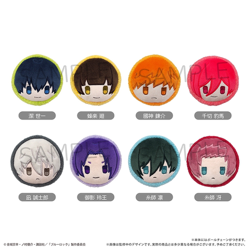【TAPIOCA现货】蓝色监狱 日谷周边 掌心马卡龙玩偶娃娃 盲盒