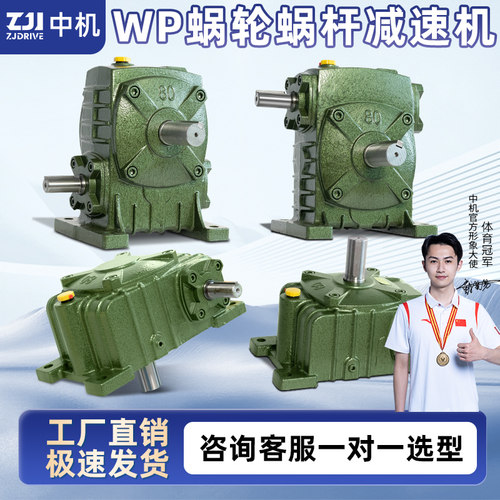 WPA WPS WPO WPX50 60 70 80 100 120铁壳蜗轮蜗杆减速机减速器箱