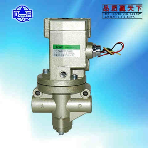 无锡大浮气动电磁阀停止阀K22JD-15W/10W/8WAC110V/AC220V/DC24V
