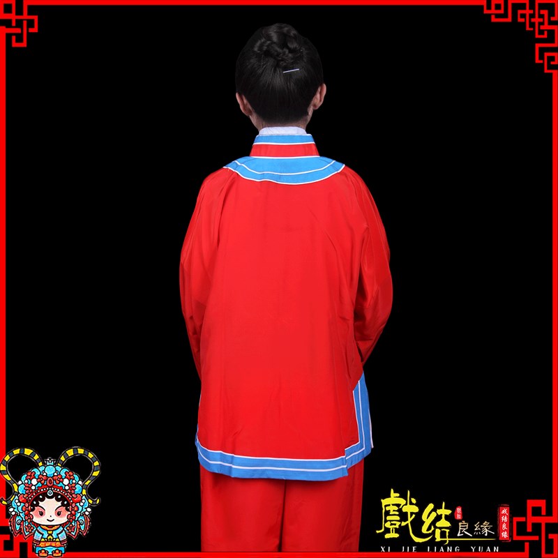 好货戏曲服装舞台演出京剧玉堂春苏三起解 儿童女罪衣犯人 女囚衣