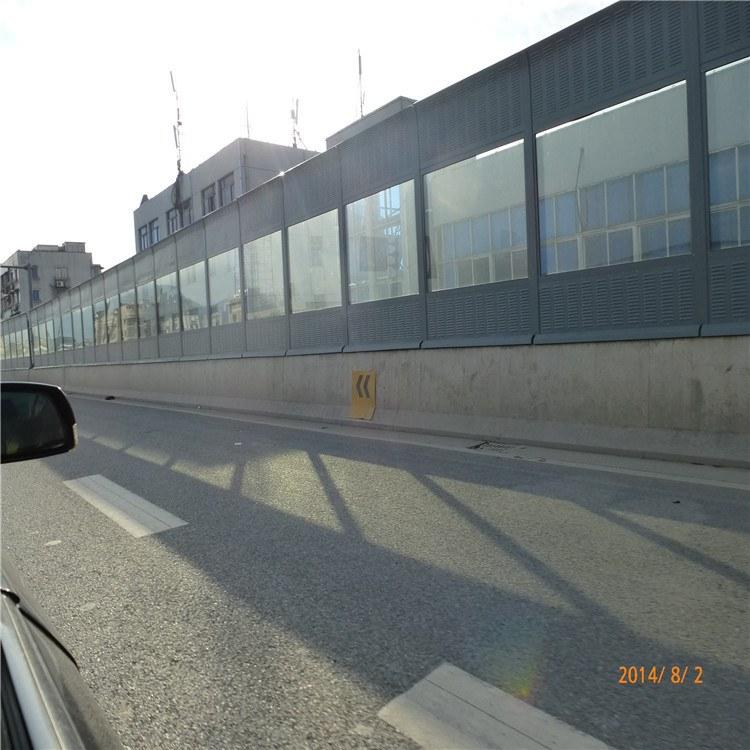 好货高速公路厂区冷却塔机器设备降噪声屏障隔音板户外金属隔音墙
