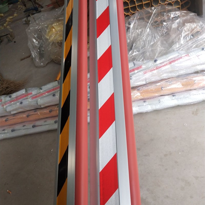 好货适用于红一门道闸杆金色八角杆 水滴杆 椭圆杆双面胶条杆 小