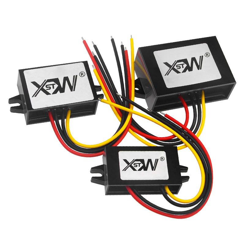 12V24V转5V转换器36V48V转5V直流降压器8-58V转5V电源模块1A2A3A