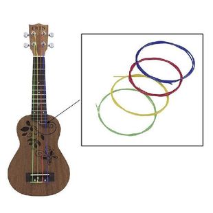 4 Pcs/set Soprano Ukulele Ukelele Uke Strings Set Nylon