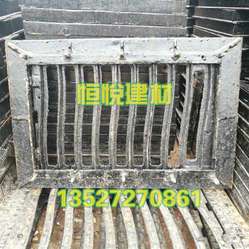 好货400*600中型广州水务井盖球墨铸铁防沉降雨水篦子道路主道排