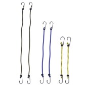 Stret Cord Elastic 6pcs Straps Bungee Luggage Hooks Set Rope