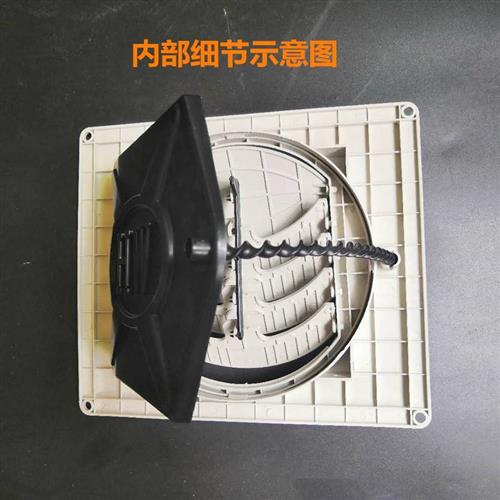 好货环保空调专用工业水冷风机管道百叶专用风口款底出风侧小出风