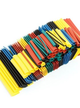 328Pcs/set Sleeving Wrap Wire Car Electrical Shrinkable Cabl