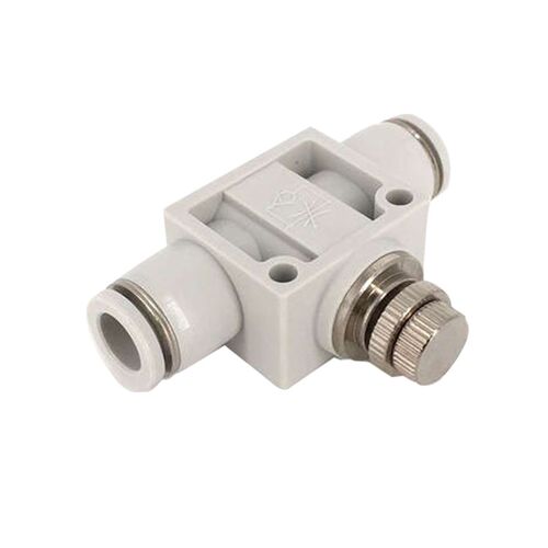 好货亚德客型调速阀PSA4/PA6/PA8/PA10/PA12/PA16管子接头管道节