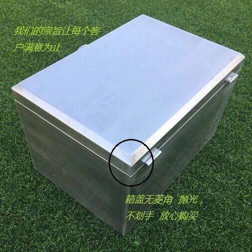 好货包邮通用加厚全不锈钢摩托车尾箱 电动车后备箱 储物设备箱边