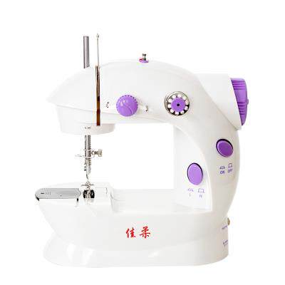极速品202A缝纫机家用小型迷你台式手持电动多功能吃厚缝纫机缝纫