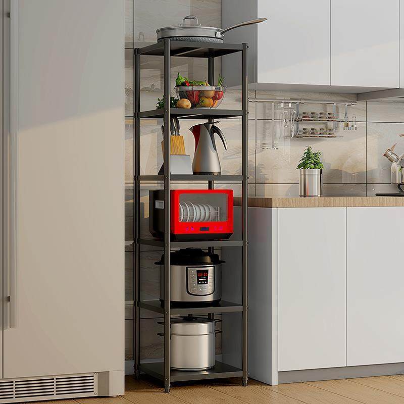 厨房置物架落地架多层微波炉烤箱收纳多功能家用调料架储物收纳架,厨房/烹饪用具,微波炉置物架,淘宝优惠券,粉丝福利购,淘宝优惠卷