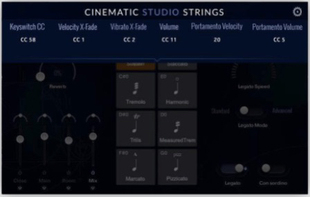 「弦乐音色」35G 强大连奏功能工作弦乐Cinematic Studio Strings