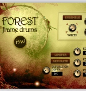 「打击乐音色」2G 森林手鼓打击Impact Soundworks Forest 音源